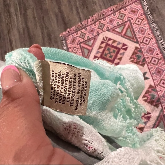 XCVI Cardigan Women S Tie Dye Open Front Knit Fringe Boho Cotton Sweater NEW - Picture 2 of 5